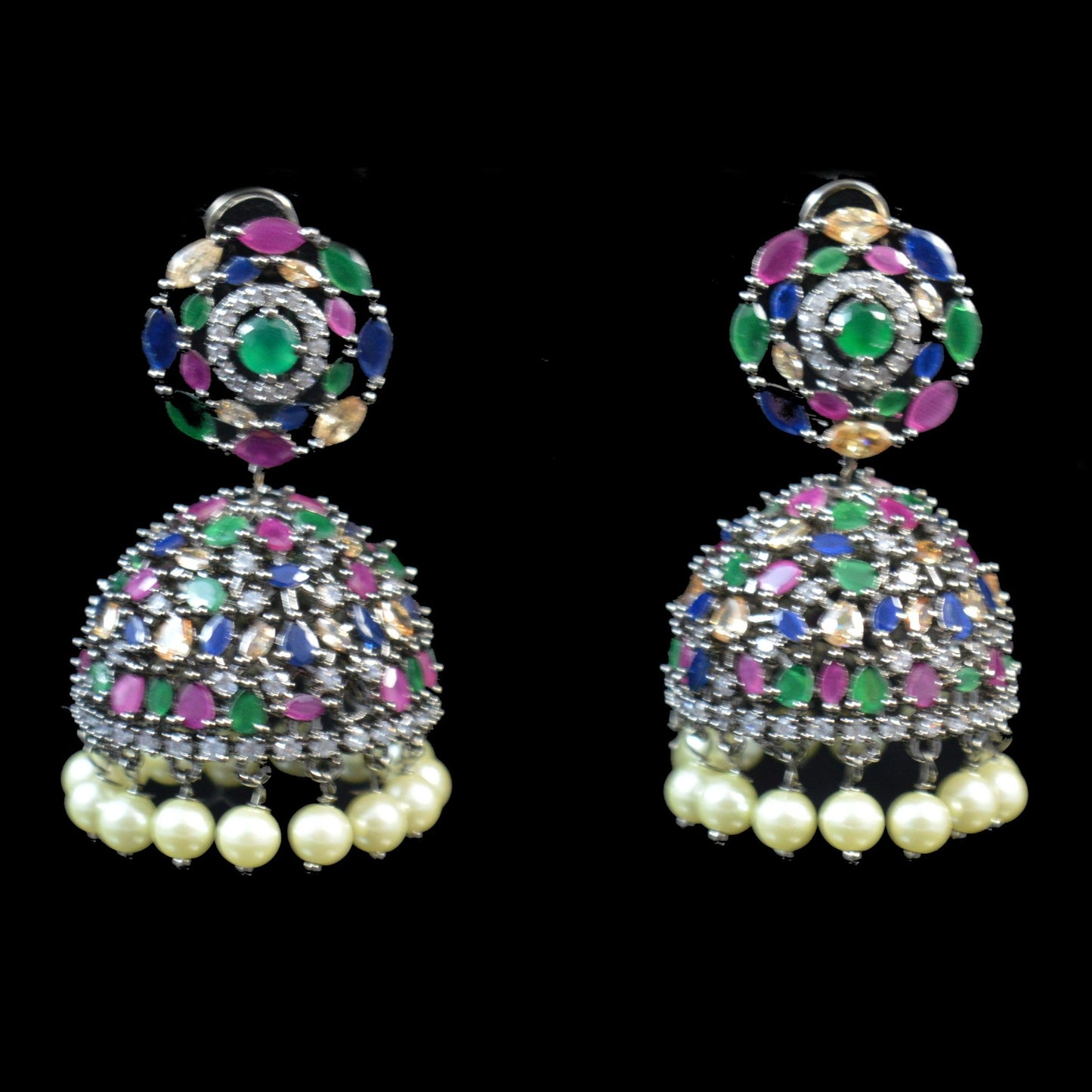 Stone Jhumkas