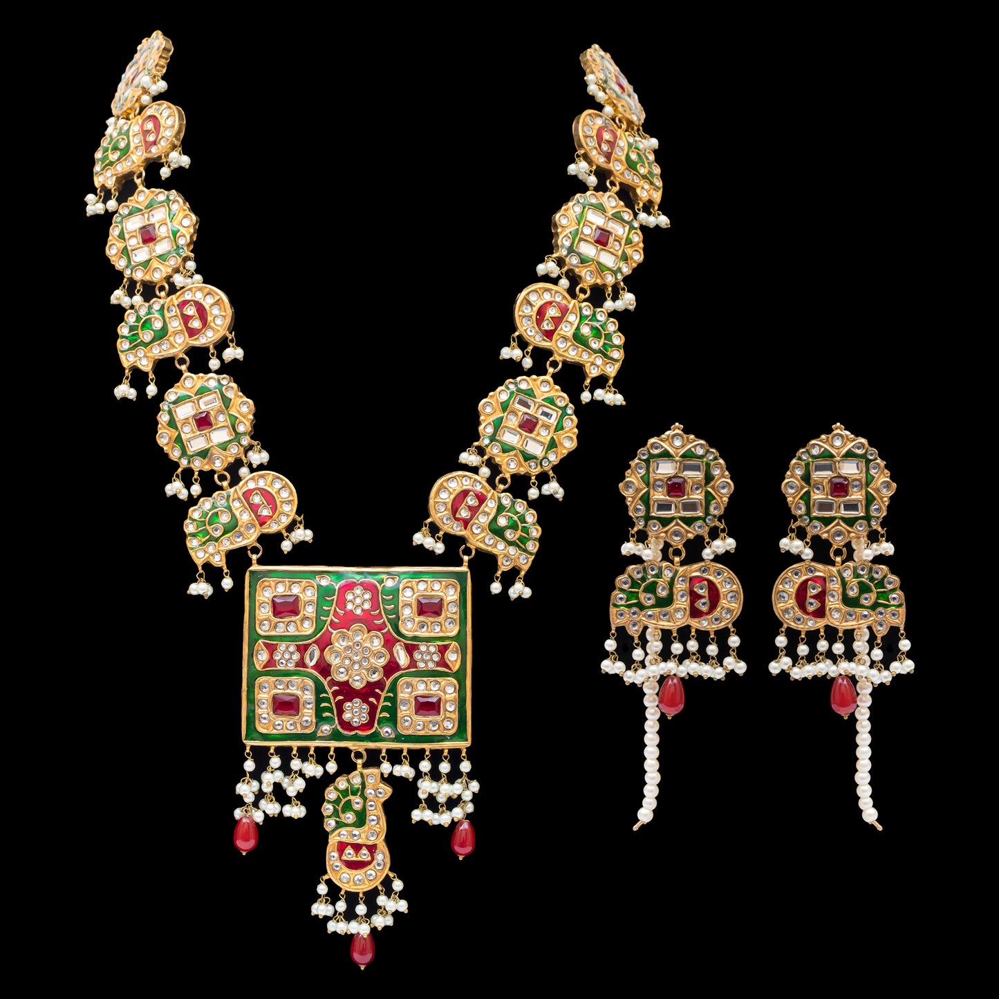 Kundan Statement Set