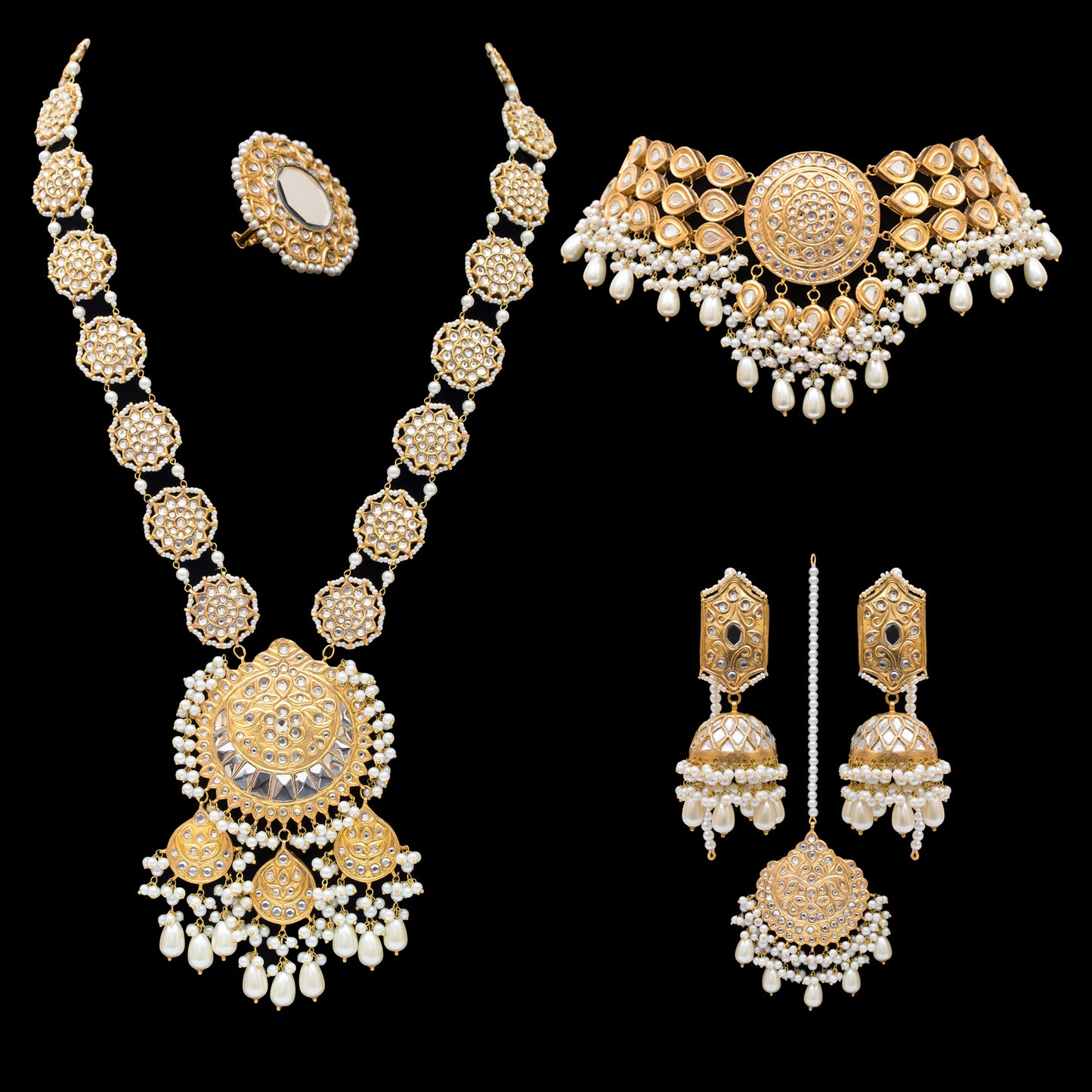 Jodha Kundan Bridal Set