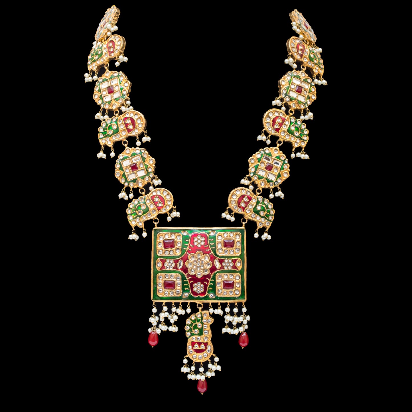 Kundan Statement Set