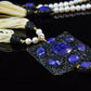 Blue Royalty Tassel Necklace
