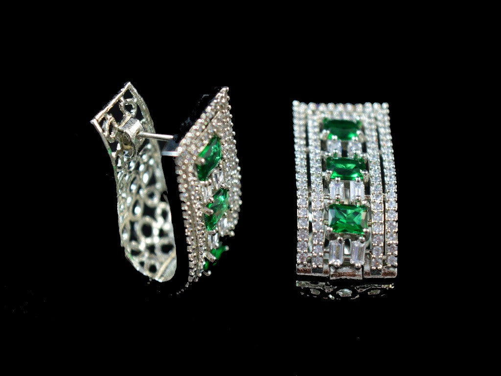 Emerald Earrings Baliyaan